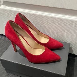 Vince Camuto Red High Heels Size EU36.5